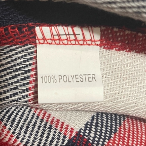 Unishe Plaid Red Shacket‎ - Picture 8 of 9